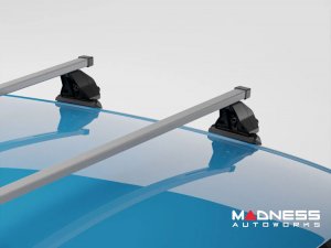 Alfa Romeo Tonale Roof Rack Cross Bars - for models w/o factory roof rails - Silver Alfa Romeo Tonale Roof Rack Cross Bars - for models w/o factory roof rails - Silver